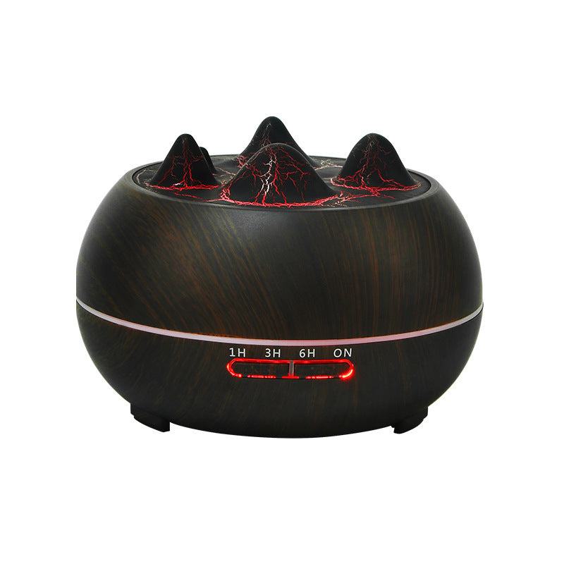 Atmosphere Flame Mountain Wood Grain HumidifierRozalRetail®0Product information: Power type: USB Noise: 36-45dB Shape: round Rated Power: 2(W) Operation mode: Remote control Applicable area: 10-20 square meters Function: anioAtmosphere Flame Mountain Wood Grain Humidifier