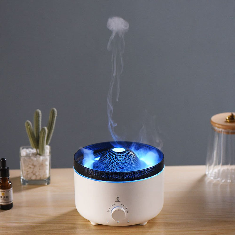 SimFlame Volcano HumidifierRozalRetail®0Overview:


 1. Simulated flame light——Orange and blue light,create romantic and warm atmosphere.
 
 2. Aroma diffuser——Can be added essential oil,spread pleasing frSimFlame Volcano Humidifier