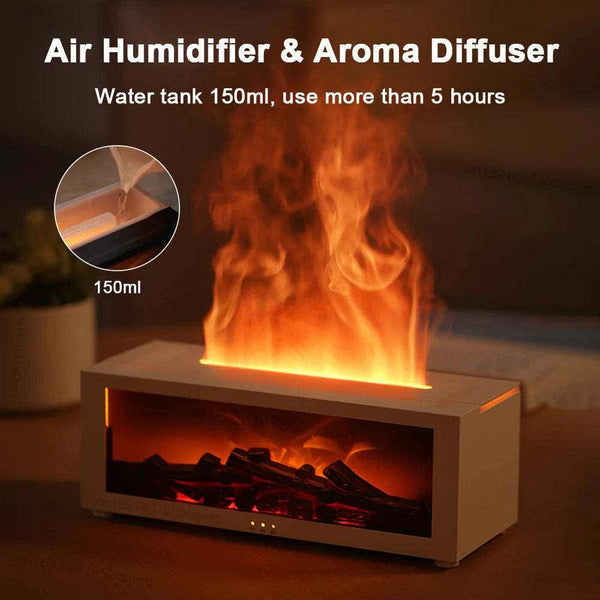 FireHome Luxe™RozalRetail®fierhomeBring the Warmth Home 
Turn your home into a sanctuary of comfort and relaxation. This stunning flame-effect diffuser combines the cozy ambiance of a realistic glow FireHome Luxe™