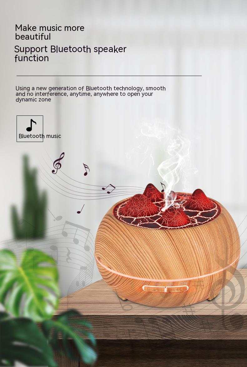 Atmosphere Flame Mountain Wood Grain HumidifierRozalRetail®0Product information: Power type: USB Noise: 36-45dB Shape: round Rated Power: 2(W) Operation mode: Remote control Applicable area: 10-20 square meters Function: anioAtmosphere Flame Mountain Wood Grain Humidifier