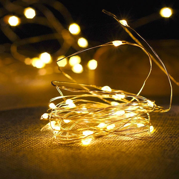 Fairy Lights Copper Wire LEDRozalRetail®0Product information: 
Material: Plastic, LED bulb Style: fashion trend Features: Super bright, low power consumption Colour: white, red, green, blue, pink, multicoloFairy Lights Copper Wire LED